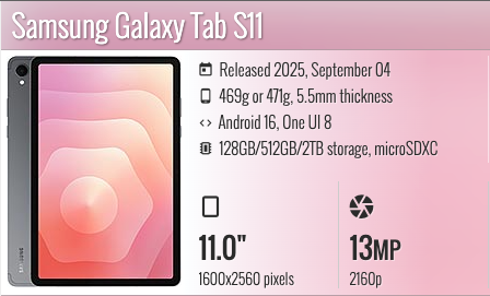 Samsung Galaxy Tab S11 11"