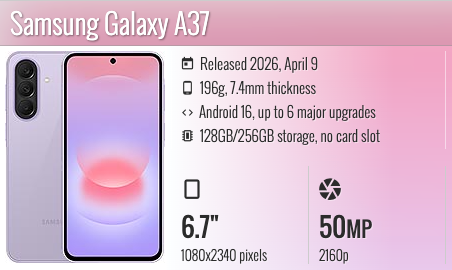 Samsung Galaxy A37 5G 6.7"