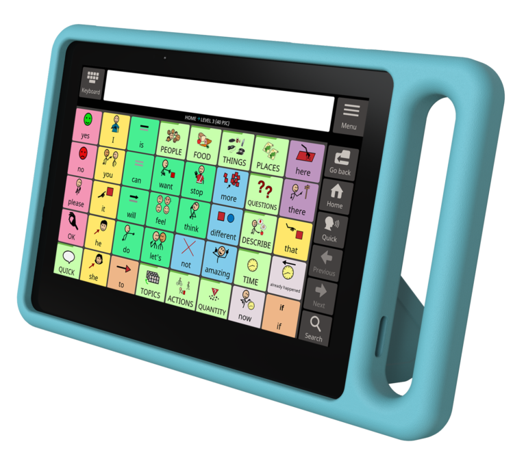 EyeTech EyeOn Go 10" 128gb Android speech generating device with switch access