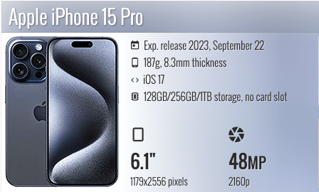 Apple iPhone 15 Pro 6.1"