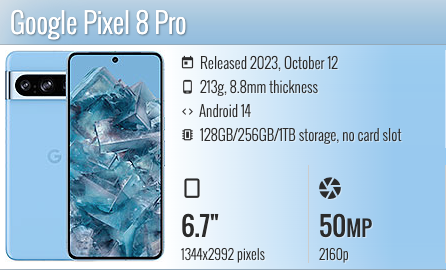 Google Pixel 8 Pro 6.7"