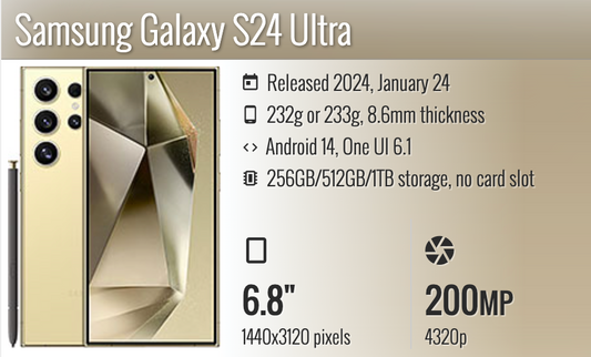 Samsung Galaxy S24 Ultra 6.8"