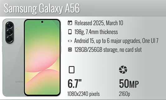 Samsung Galaxy A56 5G 6.7"