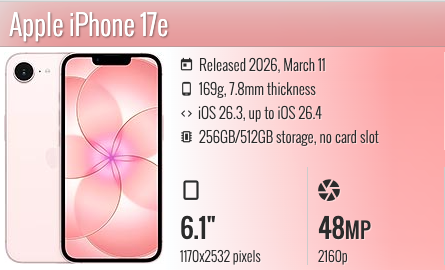 Apple iPhone 17e 6.1"
