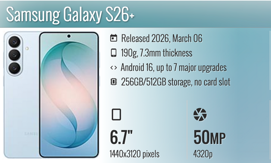 Samsung Galaxy S26+ 6.7"
