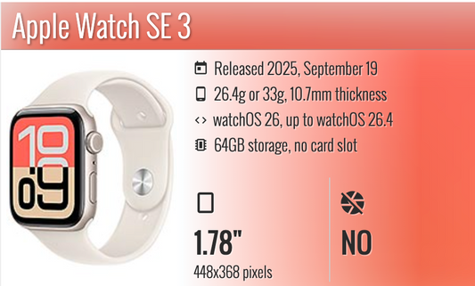 Apple Watch SE 3