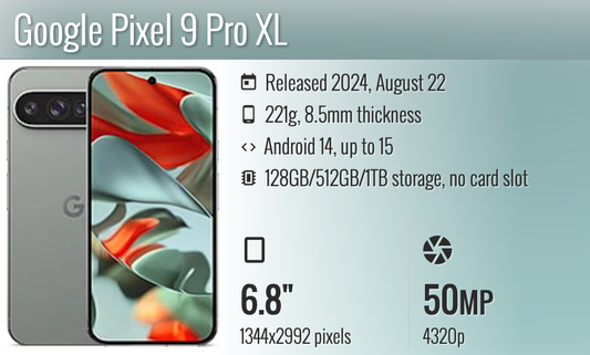 Google Pixel 9 Pro XL 6.8"